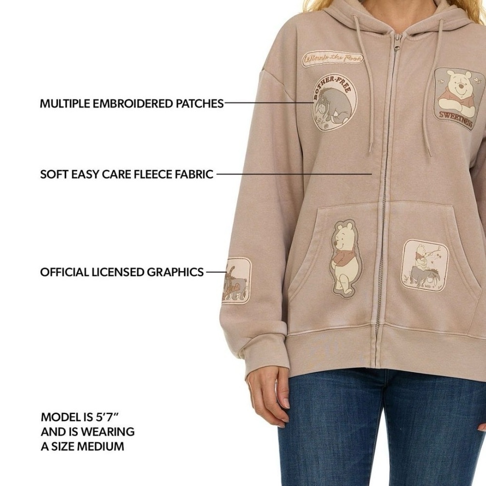 Disney Women's Character Full-Zip Hoodie - Picture 8 of 9